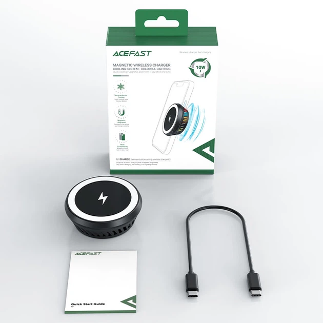 Ładowarka bezprzewodowa Acefast E2 semiconductor cooling wireless charger (AFE2) - obraz 5