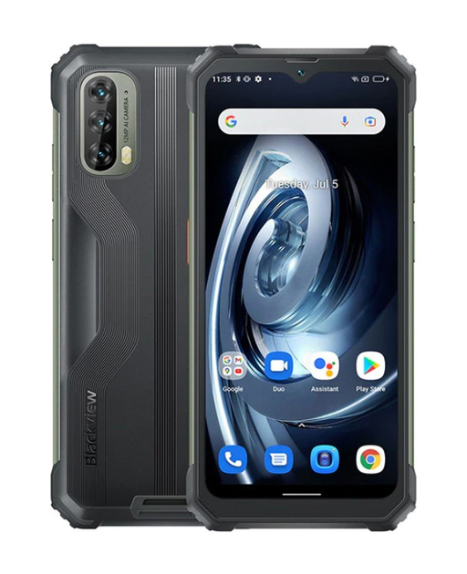 Смартфон Blackview BV7100 6/128 Gb black IP69K, 6.583", Helio G85, 3G ...