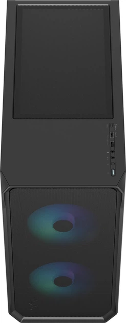 Корпус Fractal Design Focus 2 RGB Black TG Clear Tint (FD-C-FOC2A-03) - зображення 7