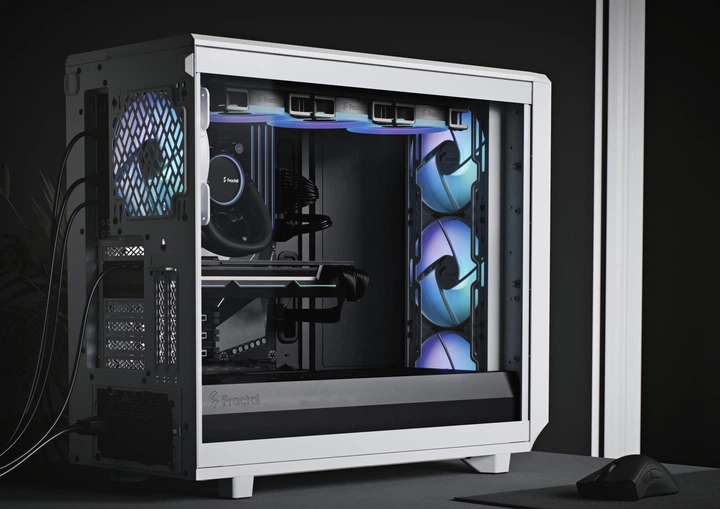 Корпус Fractal Design Meshify 2 RGB Black TG LightTint (FD-C-MES2A-06) - зображення 16