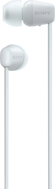 Навушники Sony WI-C100 White (WIC100W.CE7) (955555913789911) - Уцінка - Фото 2 Навушники Sony WI-C100 White (WIC100W.CE7) (955555913789911) - Уцінка - зображення 2