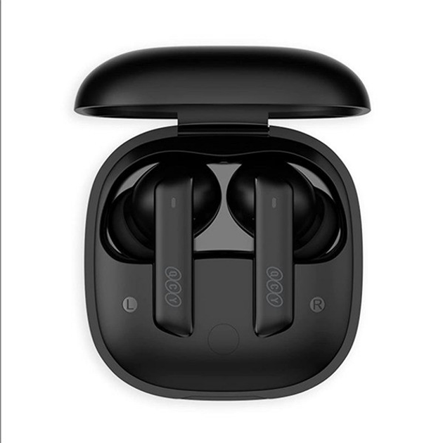 Бездротові навушники QCY HT05 MeloBuds ANC black купить в интернет ...