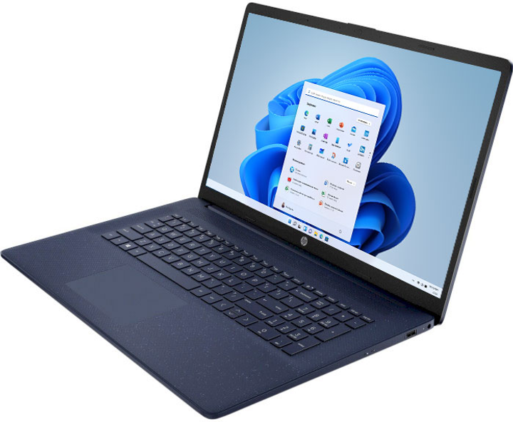 Ноутбук HP Laptop 17-cp0215nw (5T616EA) Evening Blue – фото, відгуки ...