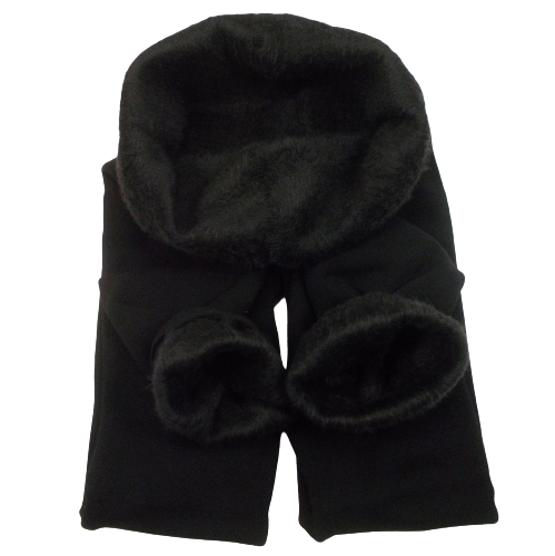 Бесшовные термо лосины на меху верблюжья шерсть Jujube WB576 L-6XL черные - Фото 3 Бесшовные термо лосины на меху верблюжья шерсть Jujube WB576 L-6XL черные - изображение 3