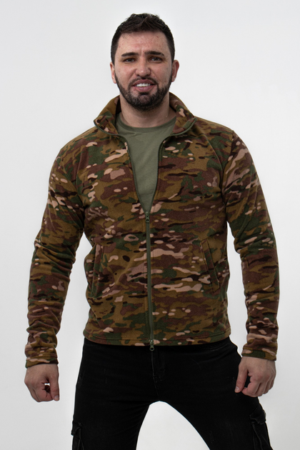 Кофта чоловіча флісова TvoePolo XS Camo (7158-camo xs) - зображення 1