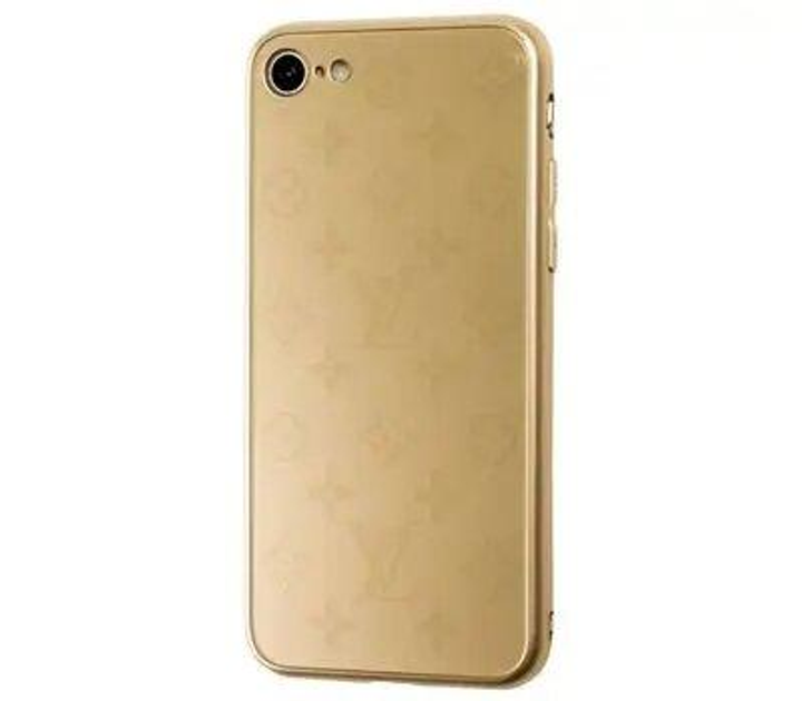Case for iPhone SE 2020 - Louis Vuitton Gold