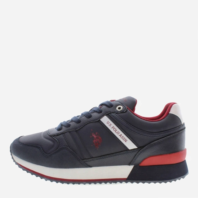 Sneakersy męskie U.S. Polo Assn Sneaker GARMY001MBYS2 41 Niebieskie (8055197301197) - obraz 2