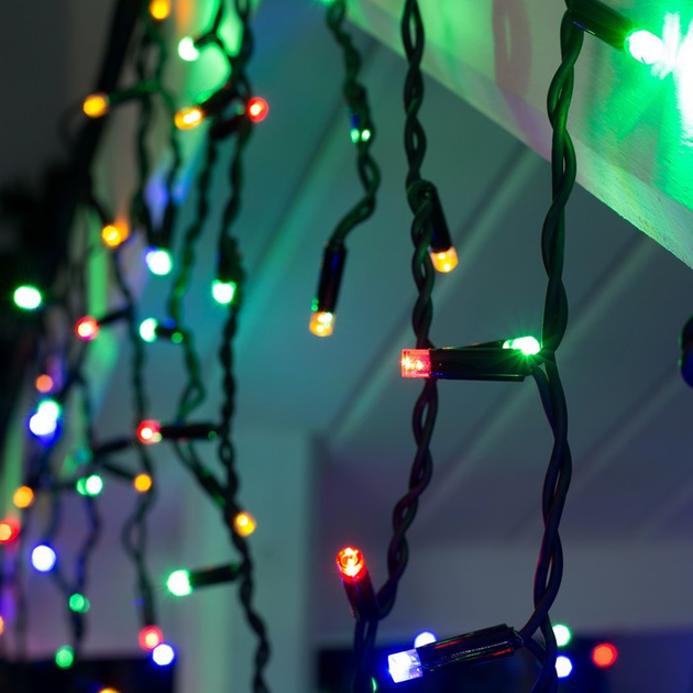 Гирлянда "Дождик уличный ICE" 200 LED цветная – фото, отзывы ...