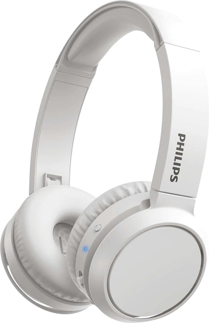 Акция на Навушники Philips Bluetooth headpohones TAH4205 Wireless Mic White (TAH4205WT/00) от Rozetka
