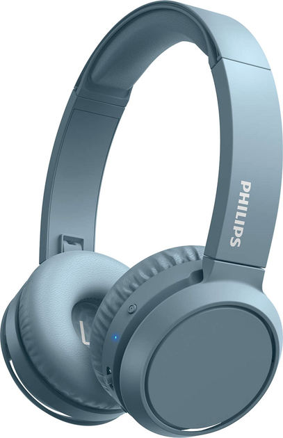 Акция на Навушники Philips Bluetooth headpohones TAH4205 Wireless Mic Blue (TAH4205BL/00) от Rozetka