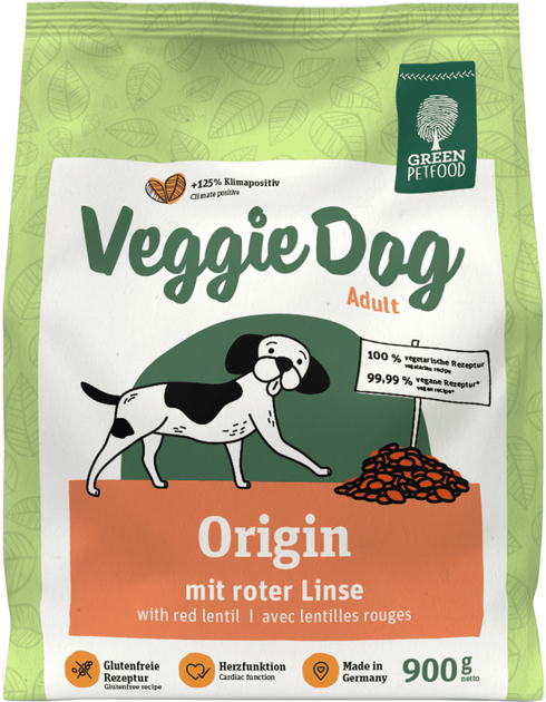 Сухой корм вегетарианский для взрослых собак Green Petfood VeggieDog ...