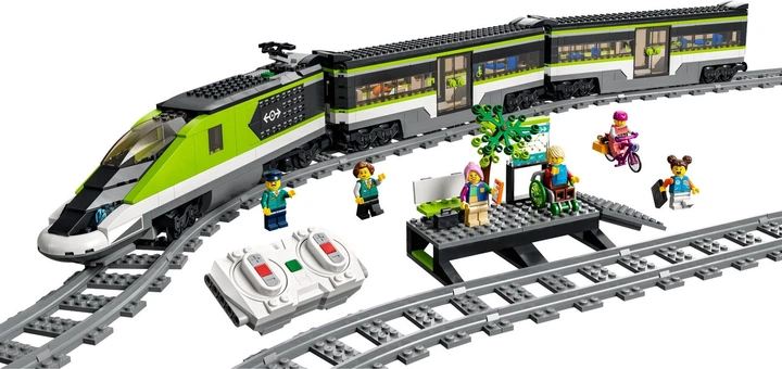 ヨッシ358 Lego City Пассажирский поезд-экспресс 60337 – игрушки с доставкой
