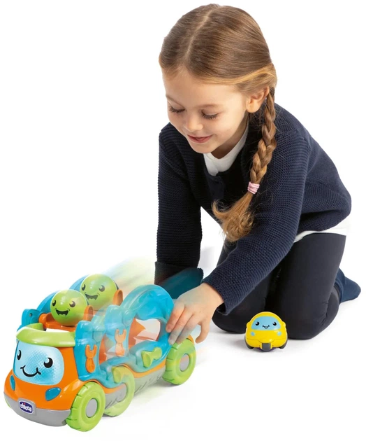 Весела електронна вантажівка Chicco Turbo Ball Rolling Truck (8058664145034) - зображення 12