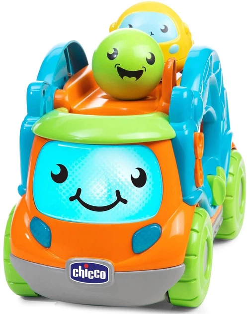 Весела електронна вантажівка Chicco Turbo Ball Rolling Truck (8058664145034) - зображення 6