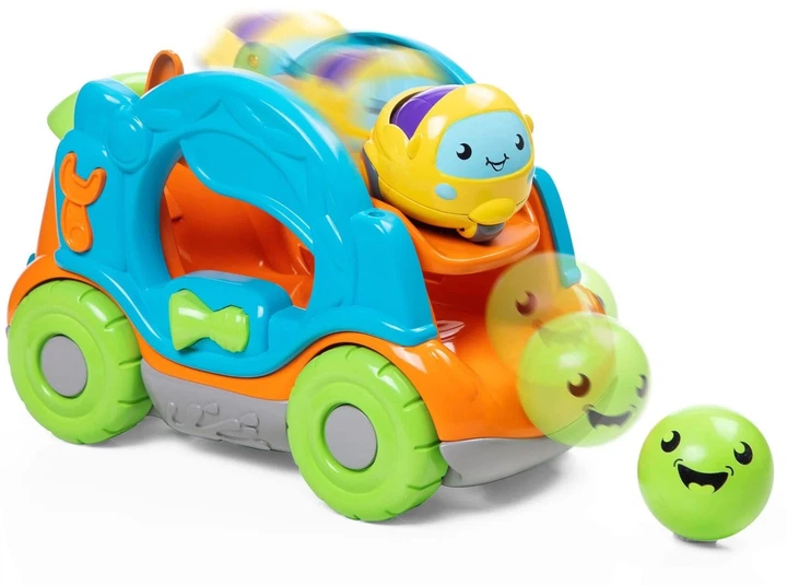 Весела електронна вантажівка Chicco Turbo Ball Rolling Truck (8058664145034) - зображення 10