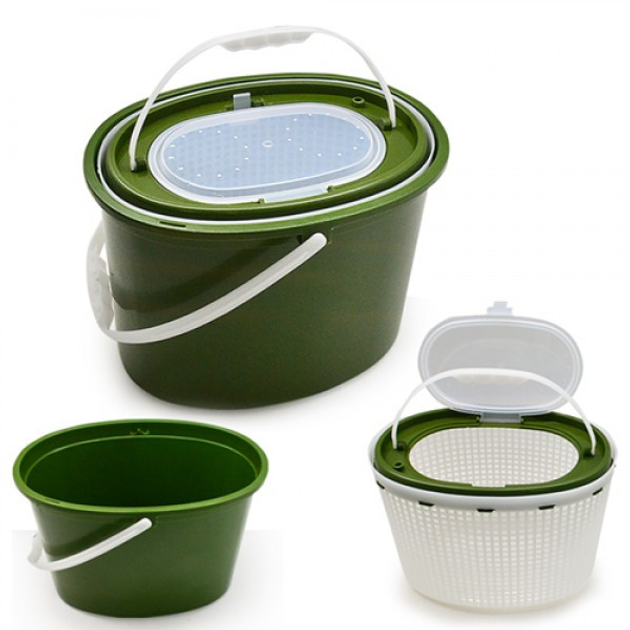 Ведро-канна для живца Sams Fish SF-24179-5L 5 л от продавца: YouFriend ...