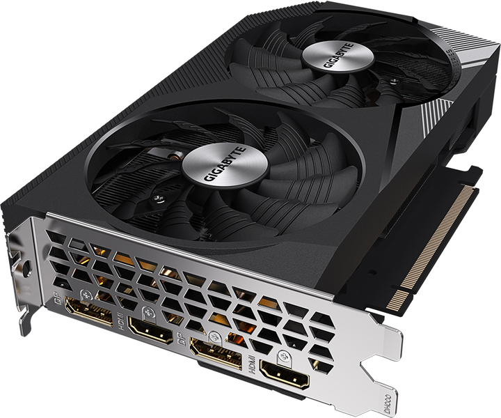 Видеокарта Gigabyte PCI-Ex GeForce RTX 3060 Windforce OC 12GB GDDR6 (192bit) (1792/15000) (2 х HDMI, 2 х DisplayPort) (GV-N3060WF2OC-12GD) - изображение 4