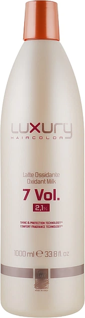 Молочний Оксидант - Green Light Luxury Haircolor Oxidant Milk 2.1% 7 vol. 1000ml (84141-187422) - Фото 1 Молочний Оксидант - Green Light Luxury Haircolor Oxidant Milk 2.1% 7 vol. 1000ml (84141-187422) - изображение 1