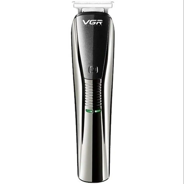 Аккумуляторный триммер для для стрижки волос 6 в 1 VGR V-029 silver - изображение 3