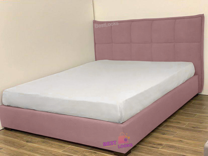 Кровать полуторная 120x190 Мисти Mebel-Day с подъемным механизмом Велюр ...