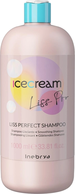 Акція на Розгладжувальний шампунь Inebrya Liss Perfect Shampoo для неслухняного та пухнастого волосся 1000 мл від Rozetka