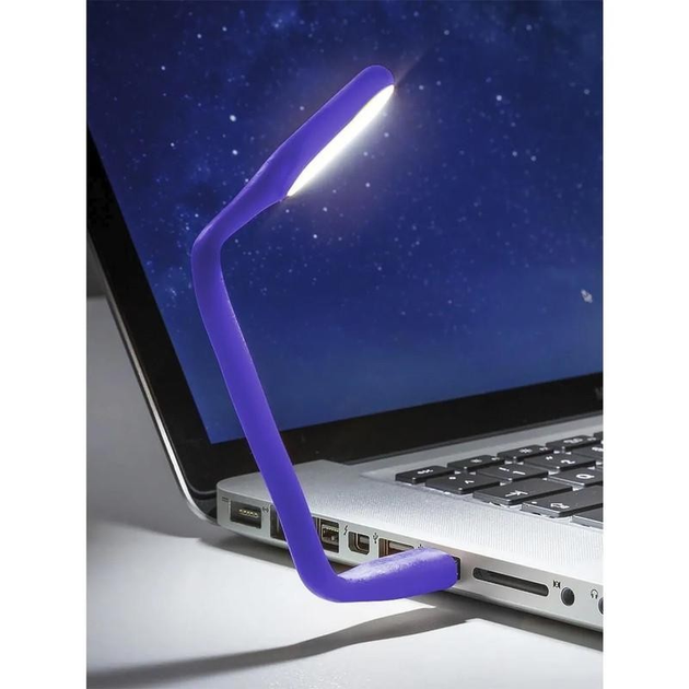 Світлодіодний USB світильник для ноутбука Синій – фото, відгуки ...