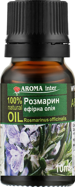 Эфирное масло "Розмарин" - Aroma Inter 10ml (946772-64175) – низкие ...