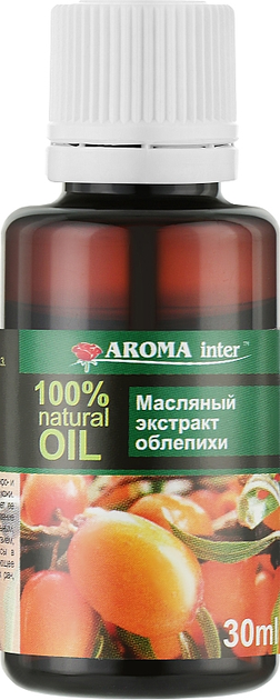 Масляный экстракт облепихи - Aroma Inter 30ml (1088661-82009) - изображение 1