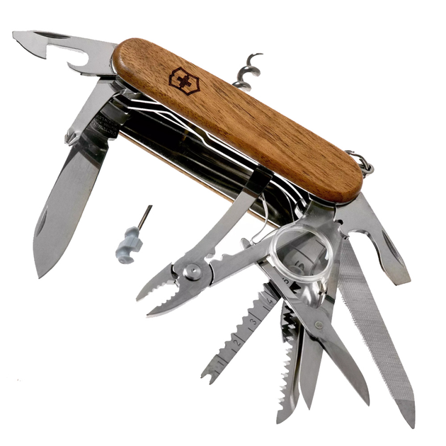 Ніж Victorinox SWISSCHAMP WOOD 1.6791.63 - зображення 2