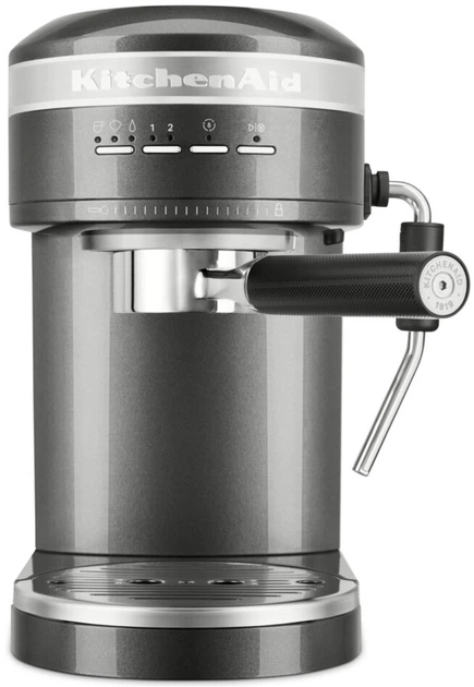 Кавоварка рожкова KitchenAid Artisan 5KES6503EMS - Фото 2 Кавоварка рожкова KitchenAid Artisan 5KES6503EMS - зображення 2