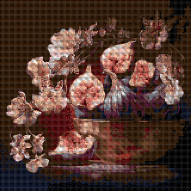 Набор алмазной мозаики Инжир 40x40 см – низкие цены, кредит, оплата ...