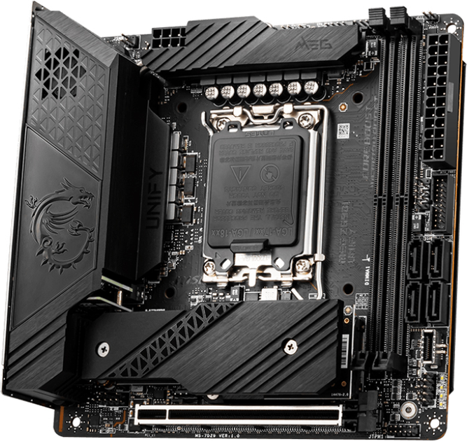 Материнская плата MSI MEG Z690I UNIFY (s1700, Intel Z690, PCI-Ex16 ...
