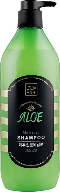 Шампунь для волос увлажняющий с алоэ - Mise En Scene Jeju Aloe Moisture ...