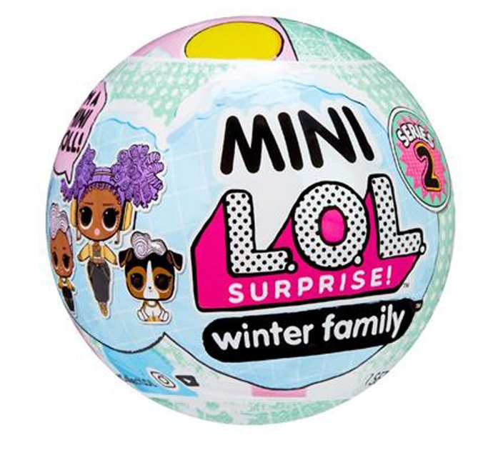 Кукла LOL MINI Winter Family 2 серия – ЛОЛ в шаре Мини Зимняя Семейка ...