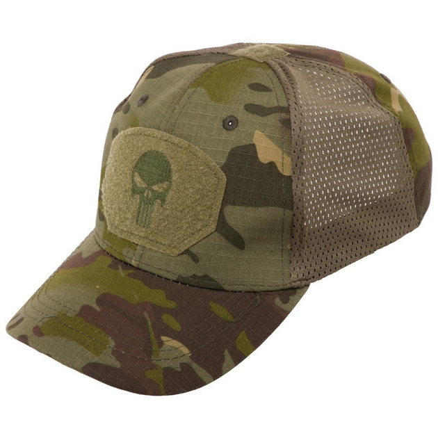 Кепка тактическая Zelart Tactical Action 4832 One Size Camouflage Woodland - изображение 1