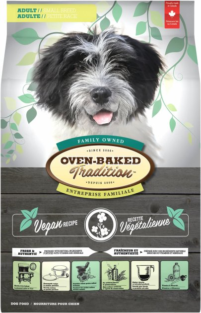 Веганский сухой корм для взрослых собак малых пород Oven-Baked ...