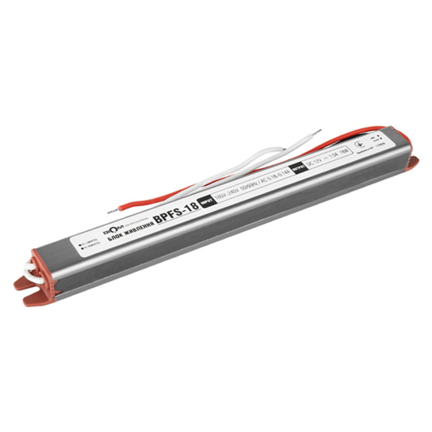Блок питания BIOM Professional DC12 18W BPFS-18-12 1.5А stick герметичный - изображение 1