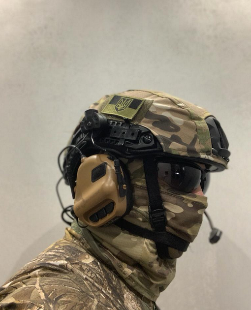 Навушники активні тактичні захисні шумоподавлюючі EARMOR M32H COYOTE з адаптерами - зображення 2