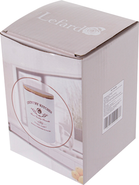 Банка для сыпучих продуктов Lefard Country Kitchen 10x15 см 1 л (940-298) - изображение 2