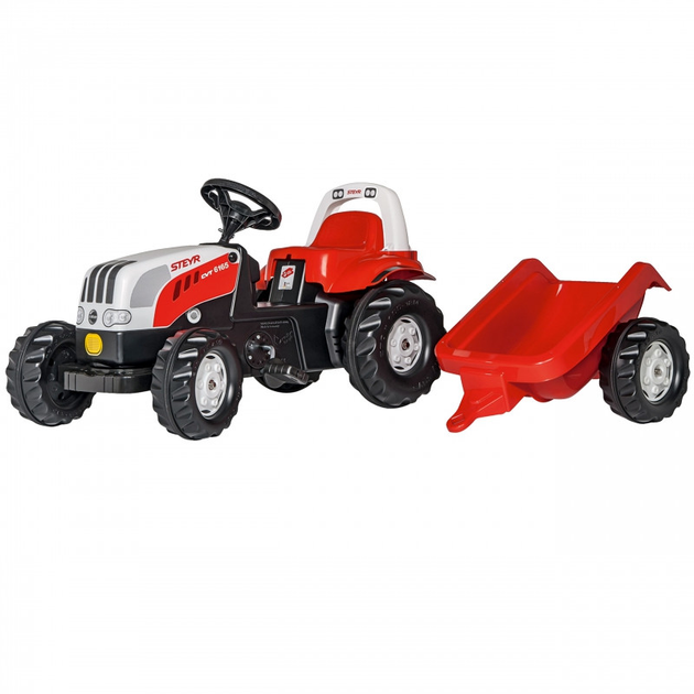 Детский трактор на педалях с прицепом Rolly Toys rollyKid Steyr (012510 ...