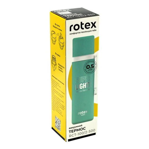 Термос Rotex RCT-100/2-500 - зображення 2