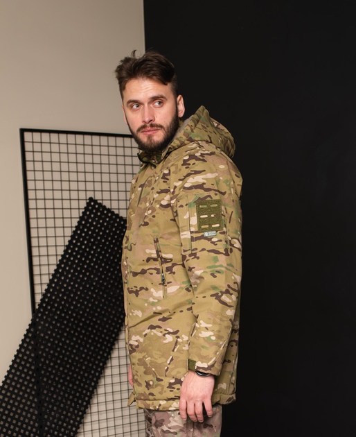 Куртка мужская тактическая демисезонная Турция ВСУ (ЗСУ) Мультикам XXL 8955 хаки - изображение 2
