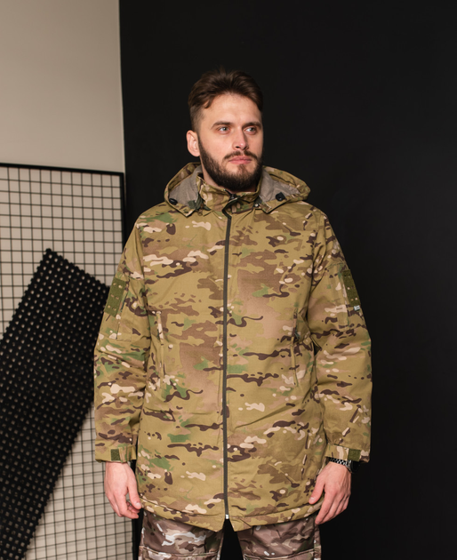 Куртка мужская тактическая демисезонная Турция ВСУ (ЗСУ) Мультикам M 8952 хаки - изображение 1