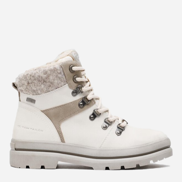 Женские зимние ботинки Tom Tailor 4294603VE 40 25.5 см Bialy(5904862060132) – в интернет-магазине ROZETKA