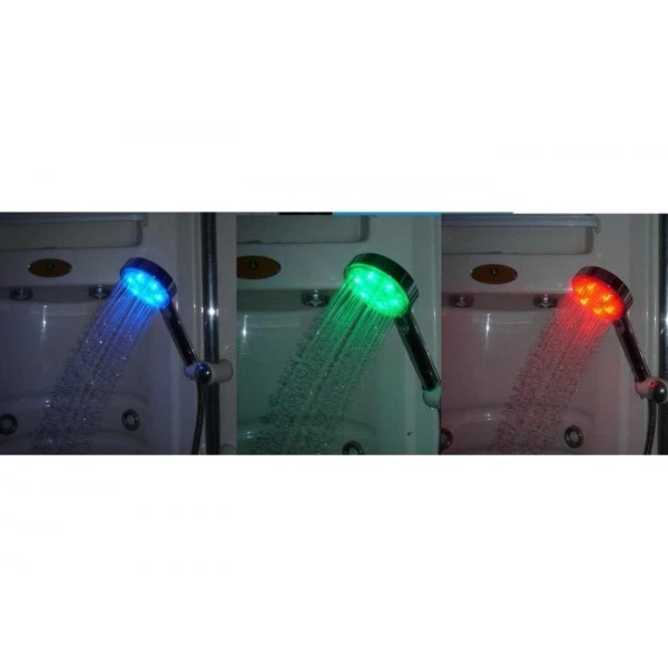 Насадка лейка для душа LED SHOWER 3 colour-1838 - изображение 5