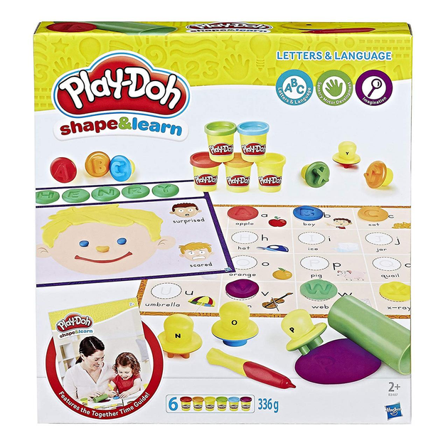 Play doh shape and sales learn letters