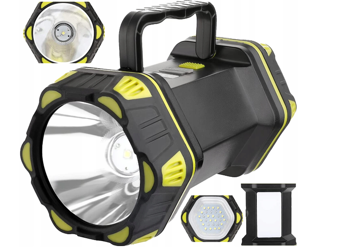 Прожекторный фонарь светодиодный аккумуляторный LED USB – фото, отзывы ...