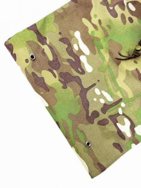 Подсумок Сумка Сброса пустых Магазинов 30*30*25 с MOLLE+Крепление - Тактический Мешок Сумка для гильз Clefers Tactical C30 - Мультикам (5002361) - изображение 5