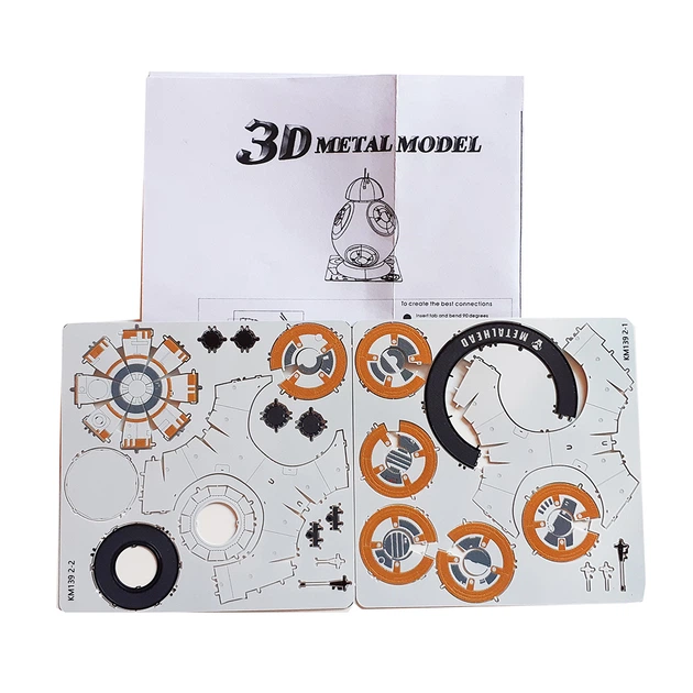 3D пазл Дроид BB-8 - Фото 2 3D пазл Дроид BB-8 - изображение 2