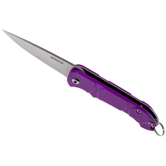 Нож складной карманный, туристический, EDC Ontario 8900PUR OKC Navigator Liner Lock Purple 138 мм - изображение 2